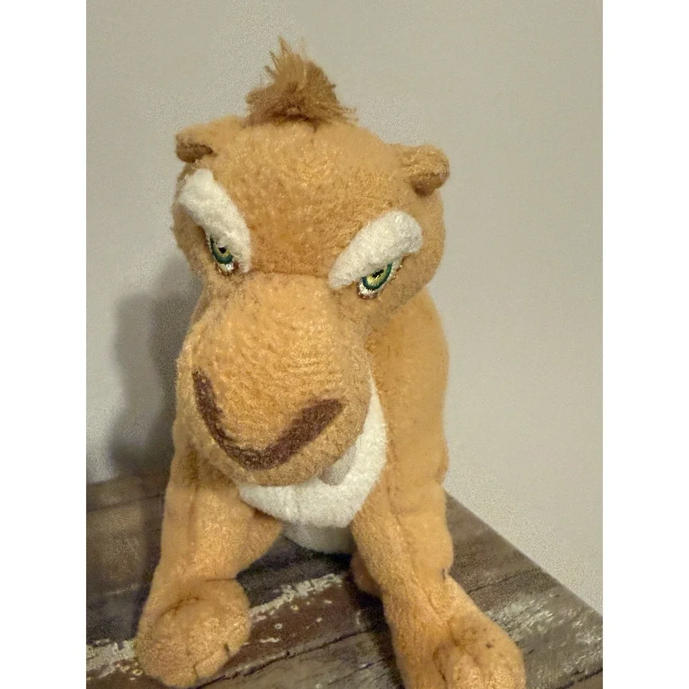 Ty Beanie Plush Diego Stuffed Animal Sabertooth Ice Age Dawn of the Dinosaurs